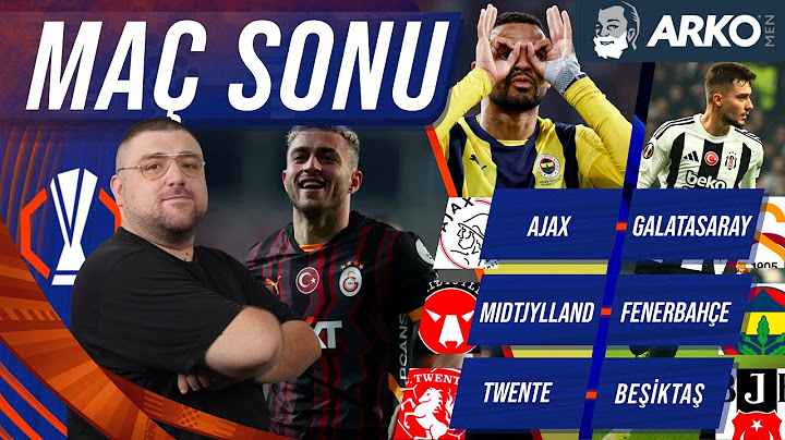 Avrupa Ligi Son Hafta | Maç Sonu Değerlendirmeleri