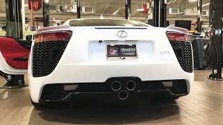 Lexus LFA Cold Start and REV!