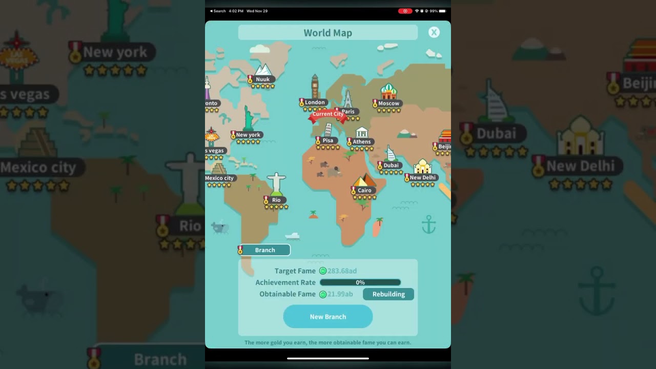 Foodpia Tycoon GamePlay #19: ~500ad Fame - YouTube