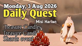 Sky Daily Quest today - Valley of triumph 3 Aug 2026 | Sky Children of the Light | Sandwichies Ch screenshot 3