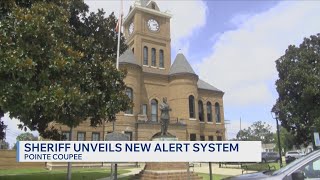 Pointe Coupee Sheriff’s Office launches real-time pursuit alert system