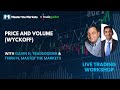 Price and Volume (Wyckoff) | Weekly Live Trading Workshop