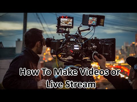 Online Church: How To make Videos & How To Live Stream