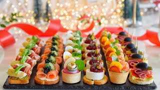 6 Best Canapés for an Unforgettable Christmas 2023-2024 | Original and Tasty | DarixLAB by DarixLAB 268,390 views 5 months ago 8 minutes, 38 seconds