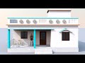 3 bedrooms house desgin with simple elevation | small village home plans by ‎@prem's home plan