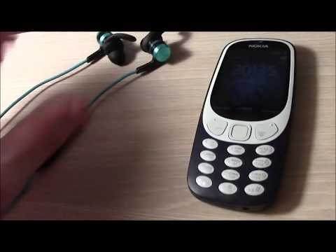 Как подключить bluetooth гарнитуру к Nokia 3310 (2017)