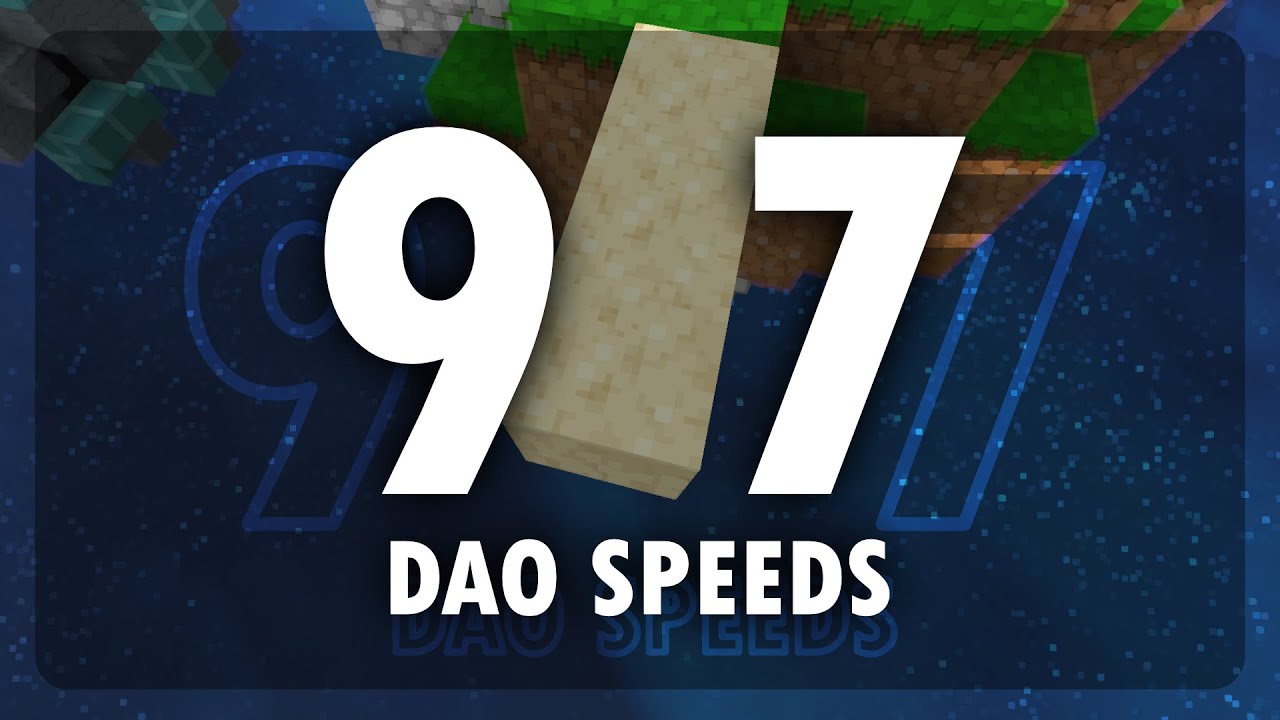 [TOP 1 CIS] 97 DAO SPEEDS