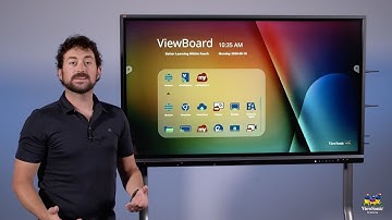 ViewSonic ViewBoard Interactive Display User Interface Setup