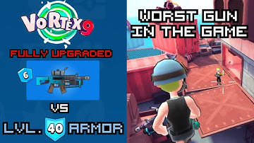 Vortex 9 - last wave fully upgraded vs lvl. 40 armor