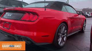 2020 Ford Mustang GT Premium Convertible in Race Red