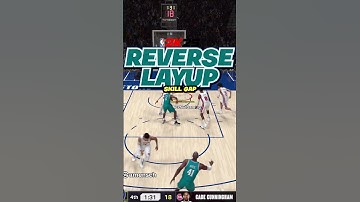 HOW TO REVERSE LAYUP #nba2k #shorts