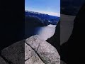 Conquering The Heights: Lysefjord View From Pulpit Rock