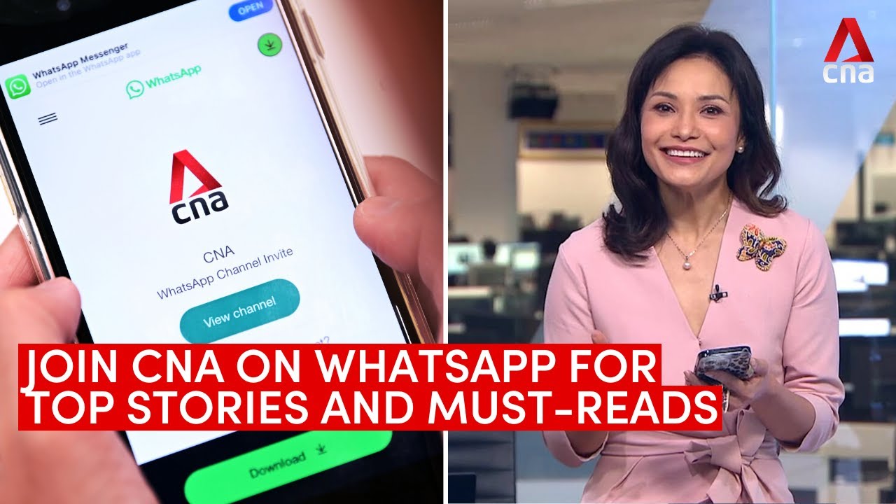 Get top stories delivered to you via CNA's WhatsApp channel YouTube Get top stories delivered to you via CNA's WhatsApp channel YouTube