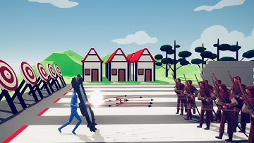 FULL COUNTER Mirror Shield vs ALL RANGED UNITS in TABS Mod Test Totally Accurate Battle Simulator