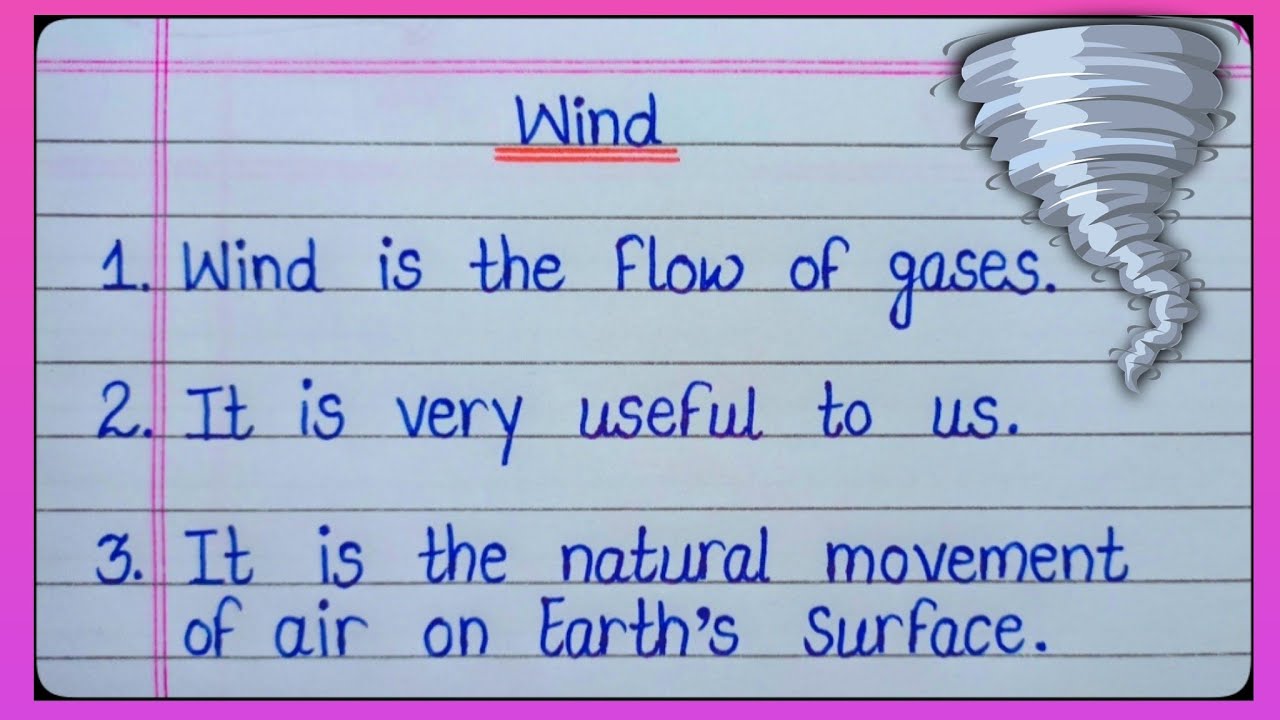 essay on wind energy