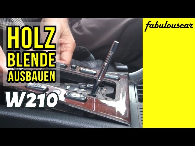 Mercedes Benz W210 Halogenlampe H6W : Standlicht wechseln