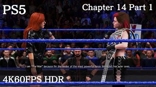 WWE 2K20 PS5 GamePlay My Career Chapter 14 Part 1 4K60FPS HDR
