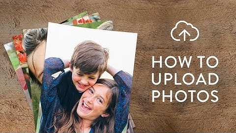 Uploading photos and creating albums in Snapfish