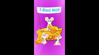 Three Blind Mice • Baby Sleep Music #Shorts