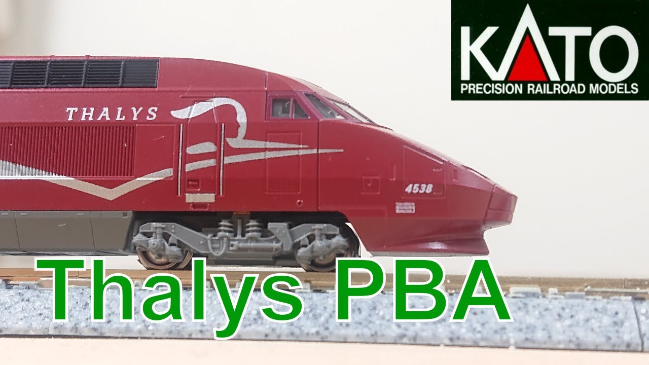 KATO/Lemke Thalys PBA N-gauge カトー製タリスPBA【ゆっくり解説