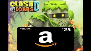 Clash of Lords 2 Competition - Win $25 Amazon Gift Card