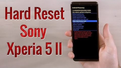 Hard Reset Sony Xperia 5 II | Factory Reset Remove Pattern/Lock