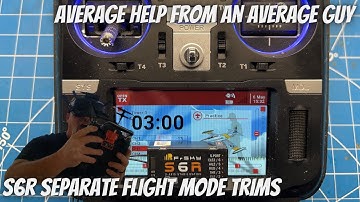 FRSKY S6R Straight and Level in Both SAFE and Stabilized Mode