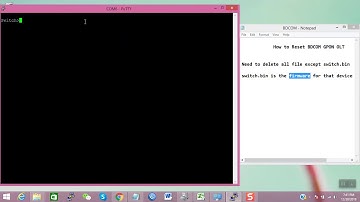 How to reset BDCOM GPON OLT