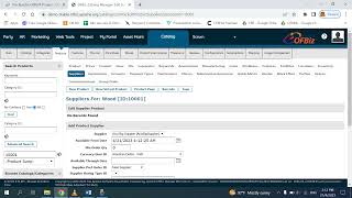 Set up Product | Manufacturing - OFBIZ APACHE ERP