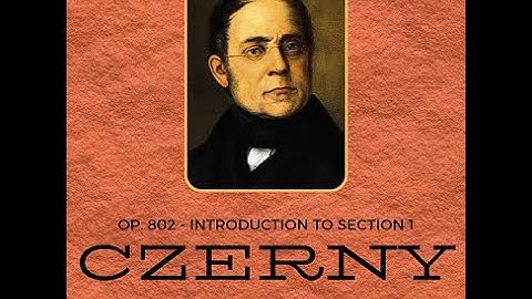 Czerny Op. 802, Introducing Section 1