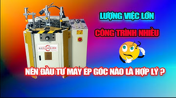 Máy ép góc kỹ thuật số | Máy ép góc cao cấp | Máy Cắt Nhôm 2 Đầu Fu Cheng
