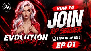 How to Join Evolution Roleplay Server ( Application Fill )❤️| Step-by-Step Guide | Ep 01 screenshot 2
