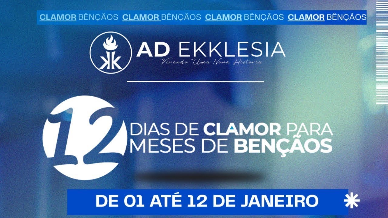 10° DIA  - 12 DIAS DE CLAMOR PARA 12 MESES DE BENÇÃOS