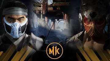 Mortal Kombat 11 - Sub-Zero Vs Nightwolf (Very Hard)
