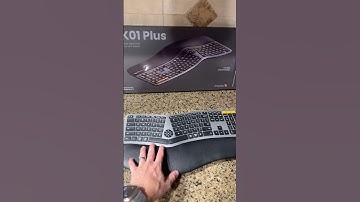 Absolutely awesome Ergonomic Keyboard! Must see! #kahlatalk #kahlatech #fyp