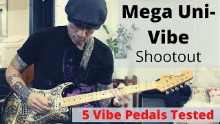 Mega Uni-Vibe Pedal Shootout - In Search Of The Ultimate Hendrix Tone With RJ Ronquillo - Part 3