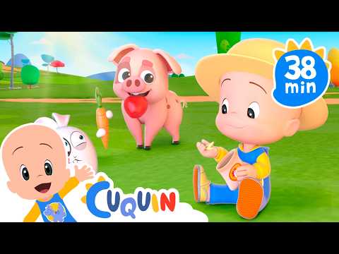Vamos plantar frutas e legumes | Aventuras educativas de Cuquin