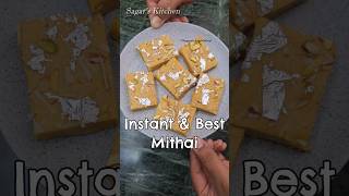 Healthy and Easy Sweet Recipe #SweetRecipe #Shorts #Mithai