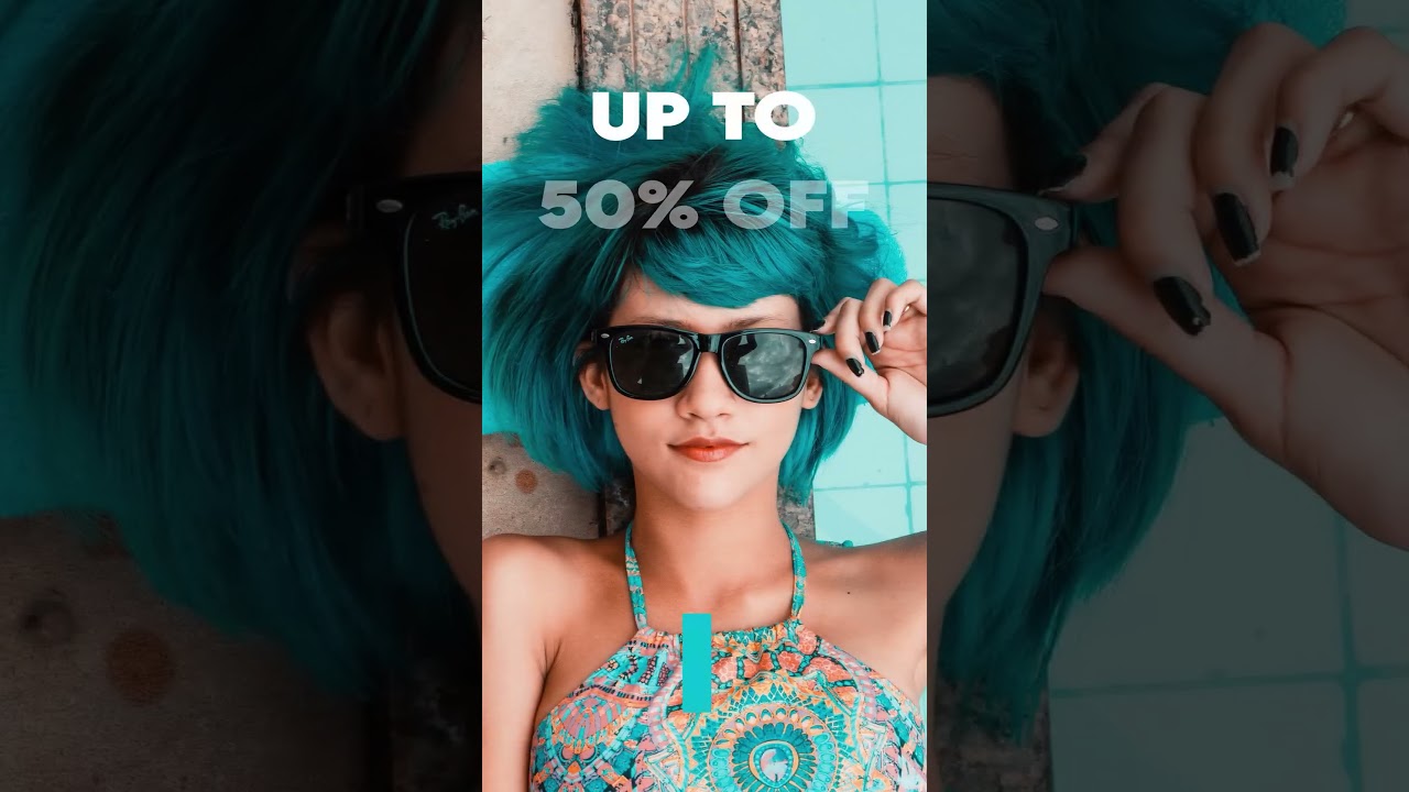Forever 21 fashion brand promotional video with motion graphics
