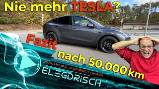 Tesla Model Y  Nie mehr Tesla? Mein Fazit nach 2 Jahren, 50.000 km und dem Leasingende. Was nun?