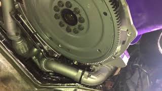 KSU trans with bent flexplate