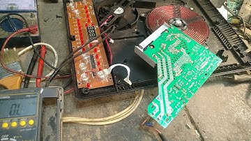 hướng dẫn sửa bếp từ cảm ứng báo lỗi E1 .