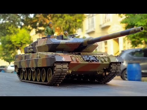 German Leopard 2 A6, Scale 1/35, RC Conversion