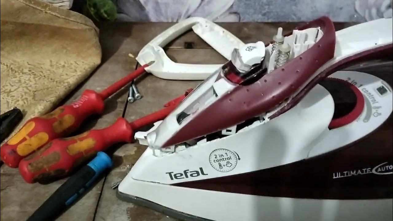 Как разобрать утюг тефаль маэстро как разобрать утюг Tefal ultimate autoclean 400 - YouTube