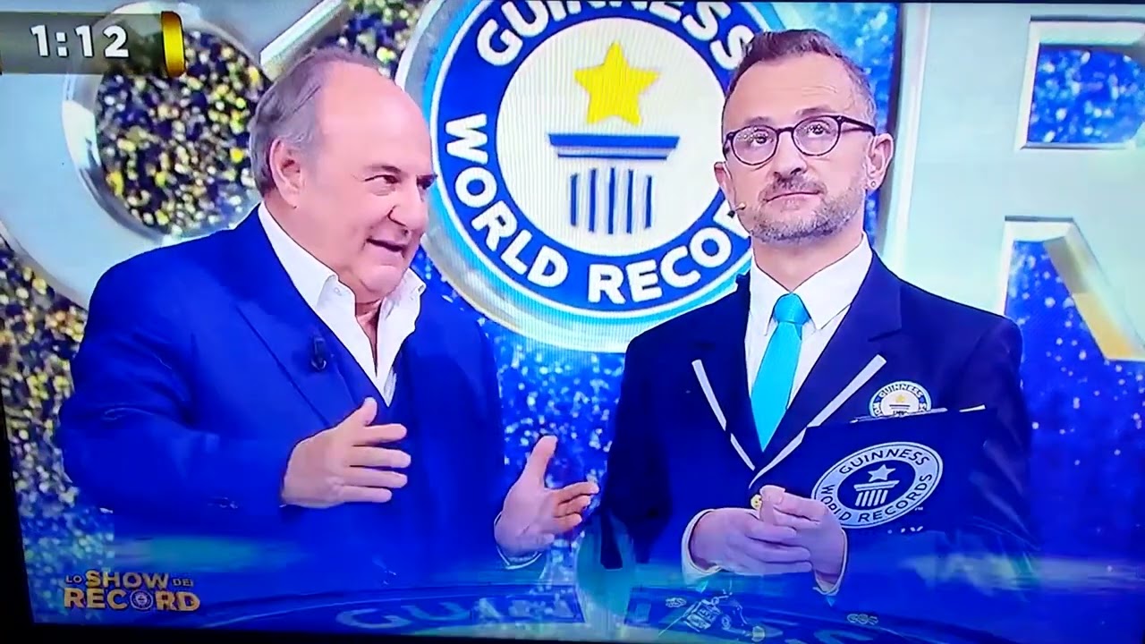 Marina Kazankova’s Guinness Record at Lo Show dei Records