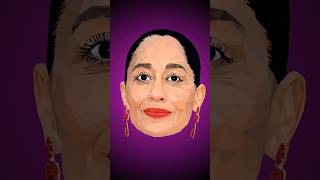 Tracee Ellis Ross Low Poly Speed Art!#shorts #traceeellisross #lowpoly #speedart #inkscape