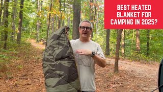 Best Heated Blanket for Camping in 2025? BougeRV App Controlled Heated Blanket (Under $100)