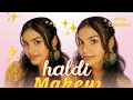  “Soft &amp; Glowing Haldi Makeup Step-by-Step💛 |Beginner-Friendly Haldi Makeup  #makeuptutorial #haldi 