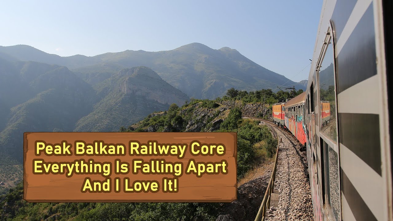 [TRIP REPORT] Stunning Montenegro ZPCG Local Train From Bijelo Polje To Bar In Second Class