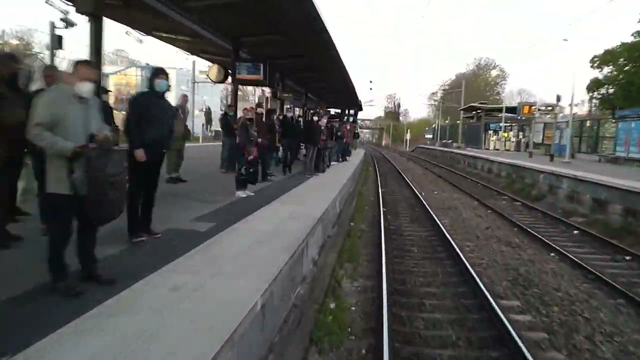 Cabride Mitry-Claye - Saint-Rémy-lès-Chevreuse, en cabine du RER B 1080p